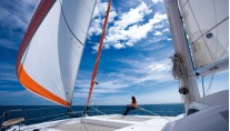 Catana 50 trampoline